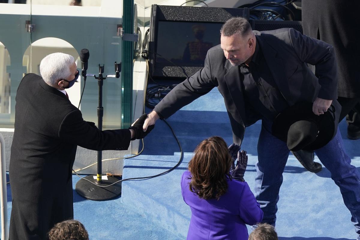 Photos Garth Brooks Performs Amazing Grace At Inauguration Music Tulsaworld Com Presidential inauguration committee 2021 website. photos garth brooks performs amazing