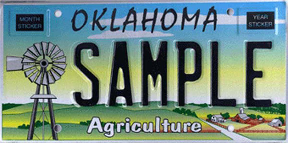 Photo Gallery Specialty plates available in Oklahoma Gallery