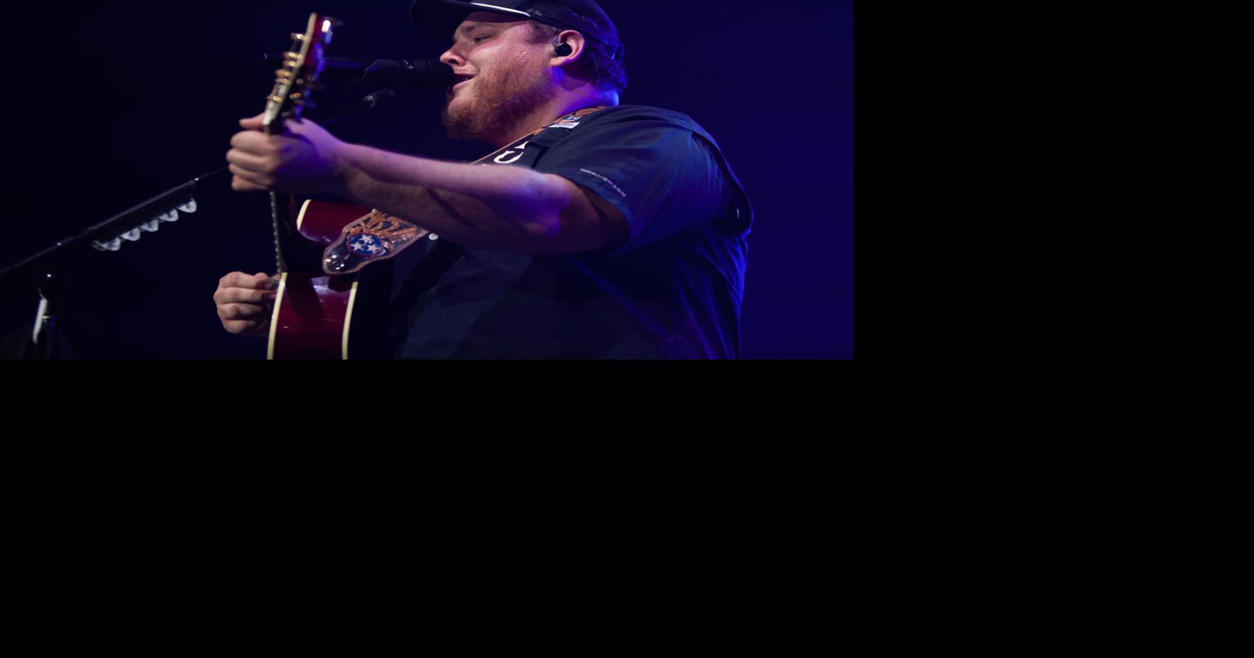 Luke Combs sitting down with Garth Brooks for interviews