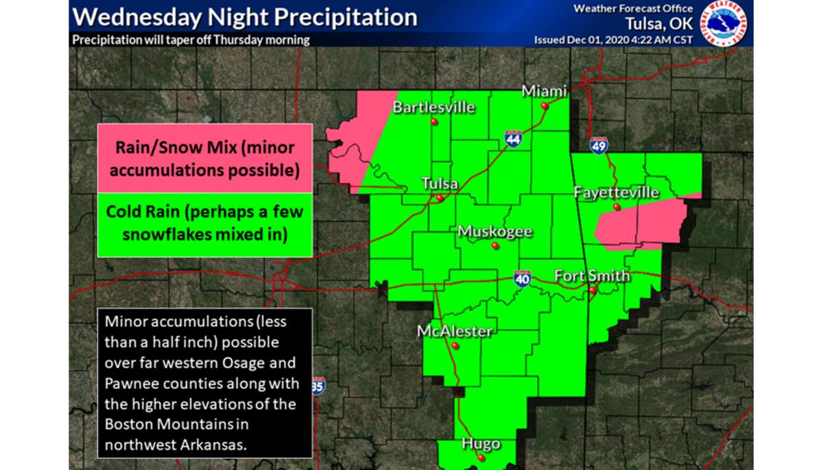 NWS Tulsa updated forecast 12/02/20