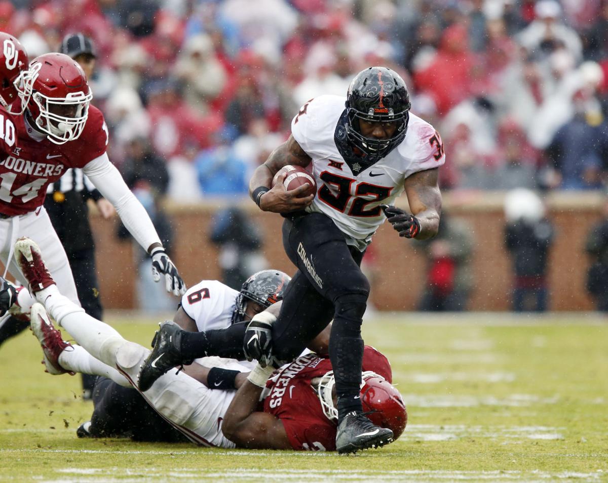 Osu Football Chris Carson Drafted By Seattle In Seventh Round Sports News Tulsaworld Com