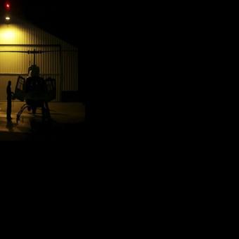Cop 'copter prowls again