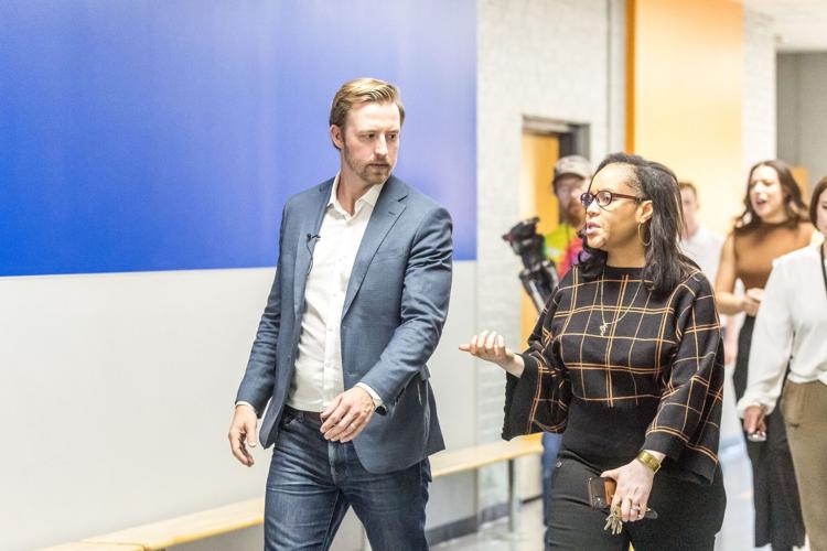 State Superintendent Ryan Walters visits Skelly Elementary