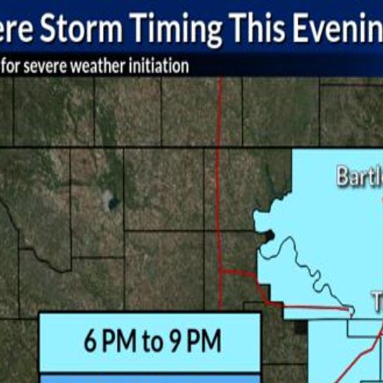 Potential for severe weather increases this evening ...