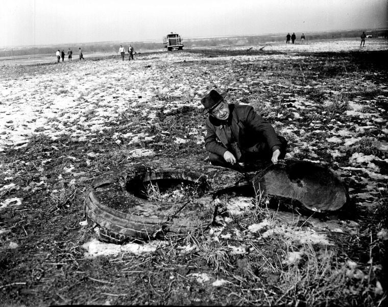 Throwback Tulsa: B-47 Jet Broke Apart, Raining Debris On East Tulsa In '58