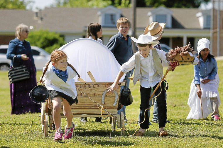 Carnegie Elementary students get full story of Oklahoma's founding