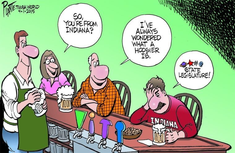 Bruce Plante Cartoon: Indiana Hoosiers - Tulsa World: Editorial ...