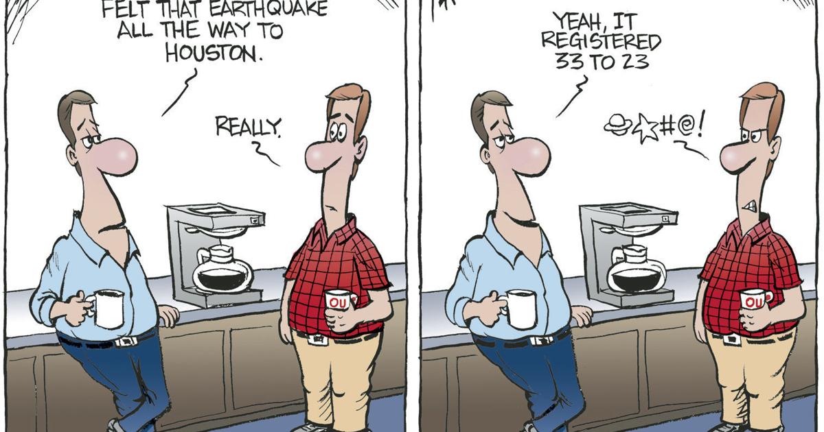Bruce Plante Cartoon: Earthquake