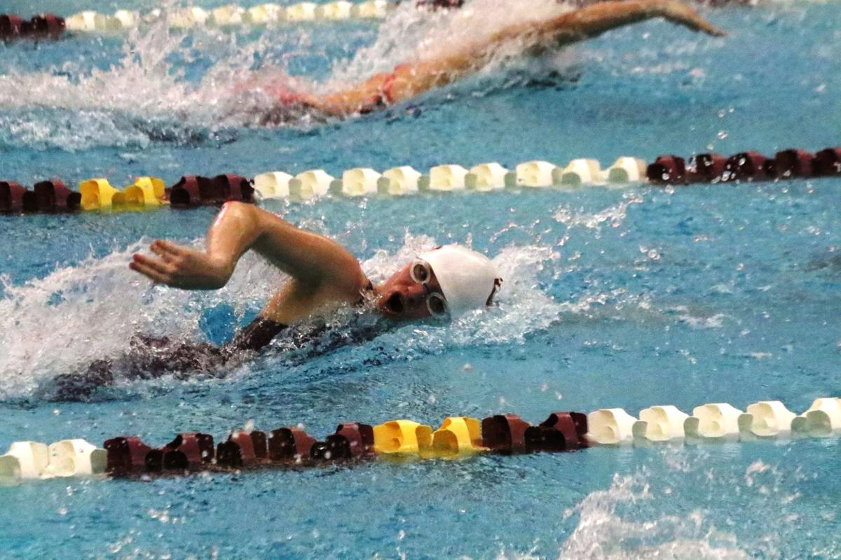 Owasso Swimming Elizabeth Patterson Boys Relay Lead Rams With Top Eight Finishes Sports Tulsaworld Com