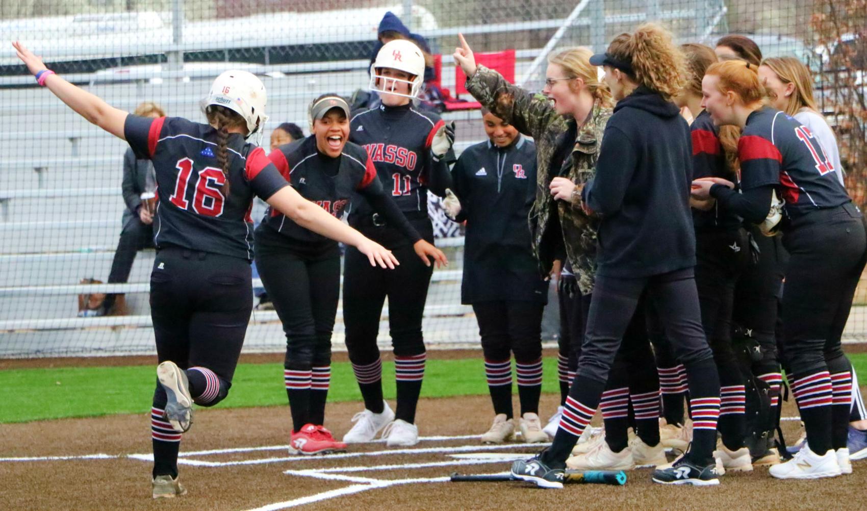 Owasso softball tops Union in first home game since return of slow