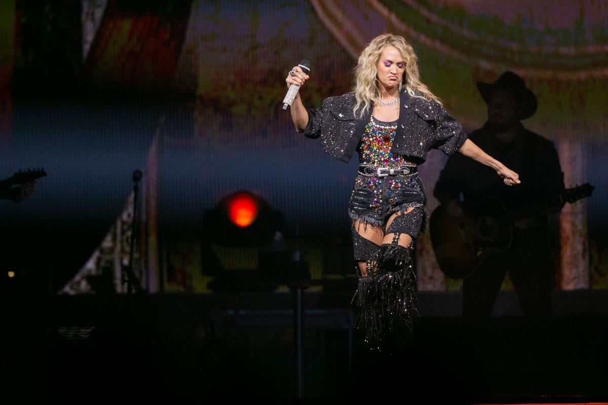 Carrie Underwood flies high, embraces fun during BOK Center tour stop