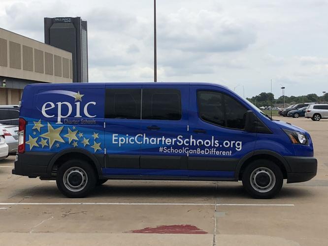 Epic Charter Schools logo van