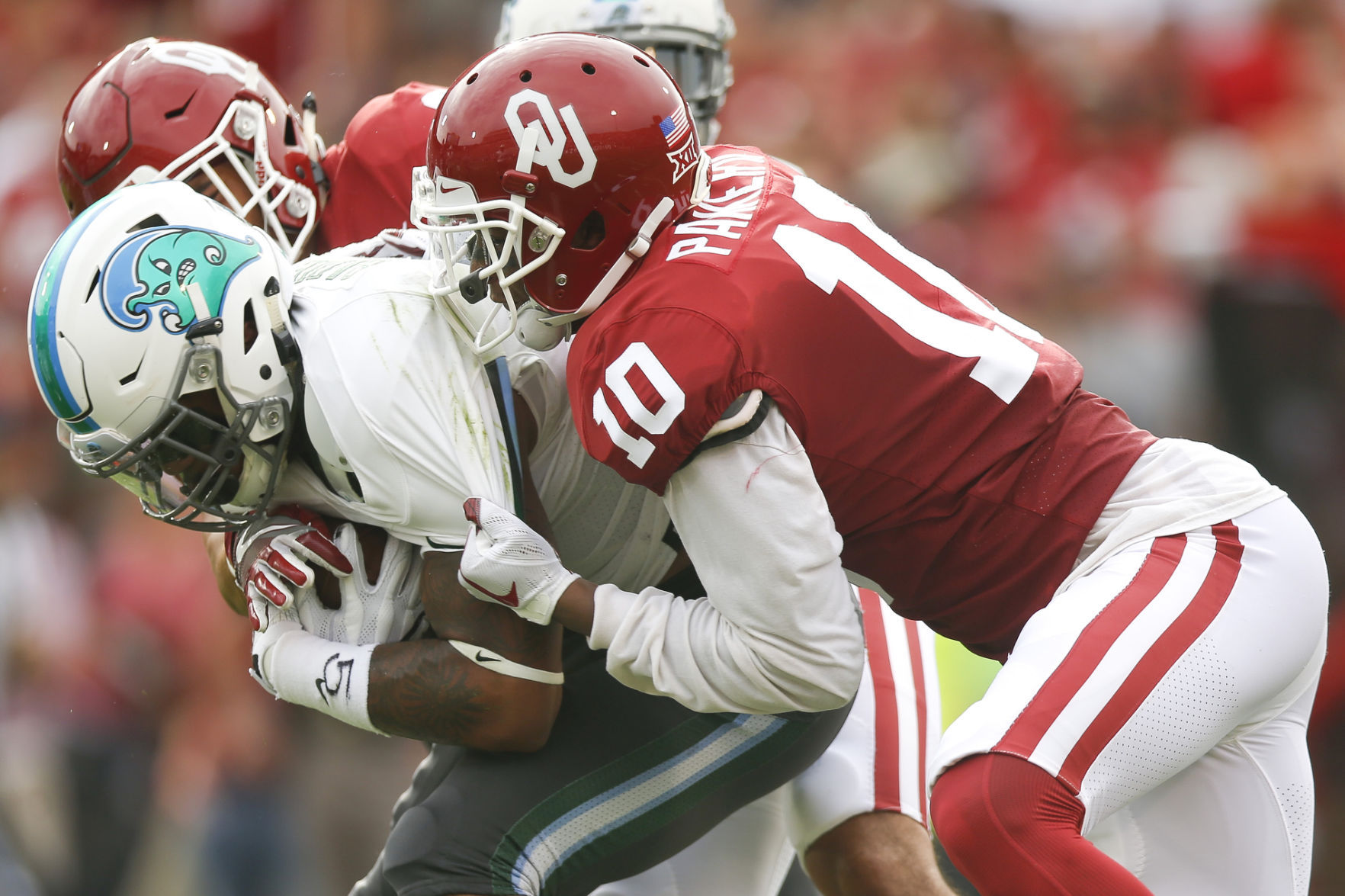 Tulane At No. 2 Oklahoma: Sooners Roll In The Second Half, Beat Green ...