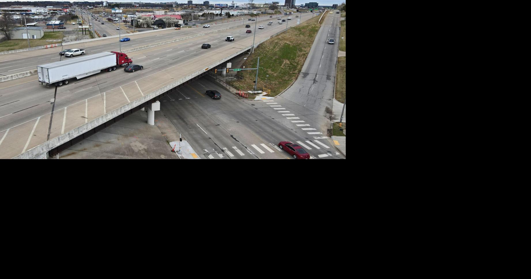 I-44 to be narrowed to 2 lanes near Broken Arrow Expressway starting Monday