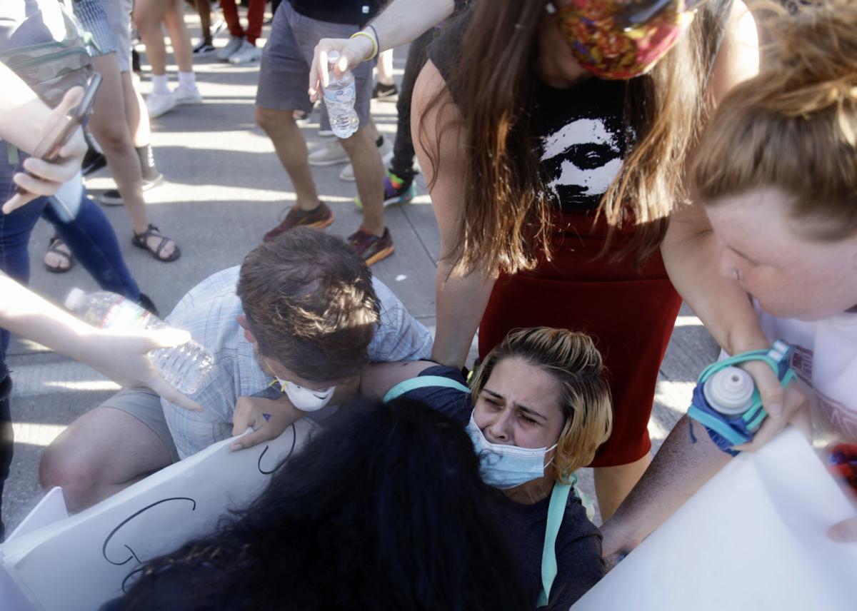 Black Lives Matter protest in Tulsa
