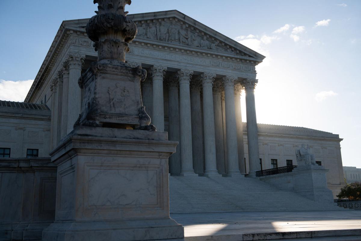 The U.S. Supreme Court in Washington, D.C., on Nov. 10, 2020.