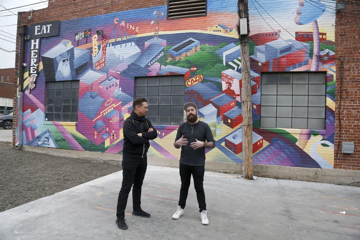 art  art tulsa arts district saluted   mural entertainment