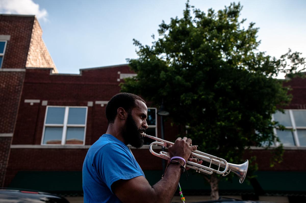 Photo gallery: Marchers head from Black Wall Street to ...