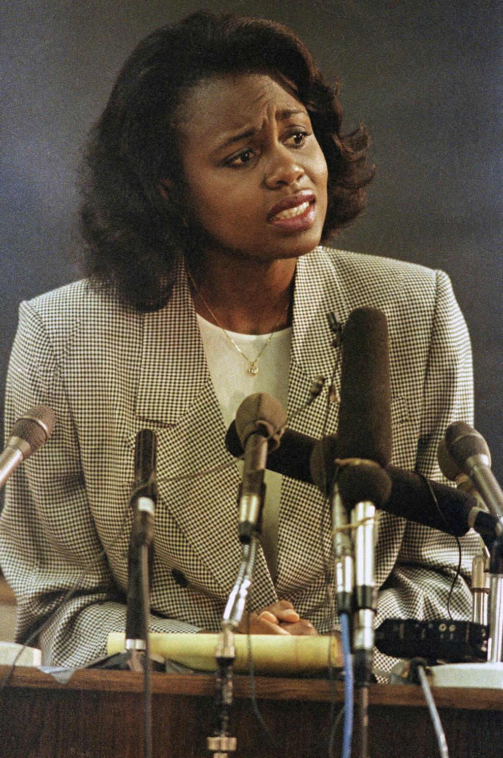 Throwback Tulsa: Anita Hill testifies against Clarence Thomas on this - What Did Anita Hill Accuse Clarence Thompson Of