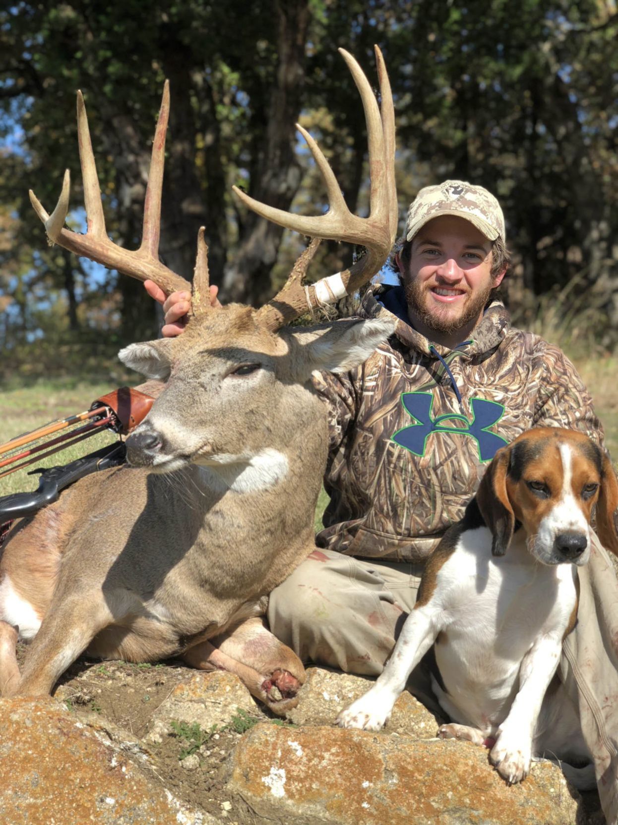 deer hunting with beagles