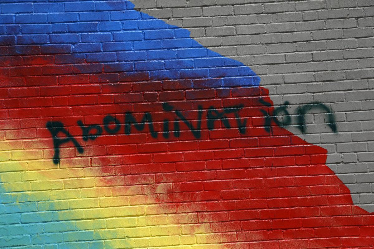 Dennis R Neill Equality Center Memorial Mural Featuring Renowned