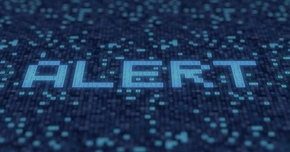 Different types of alerts and what they mean