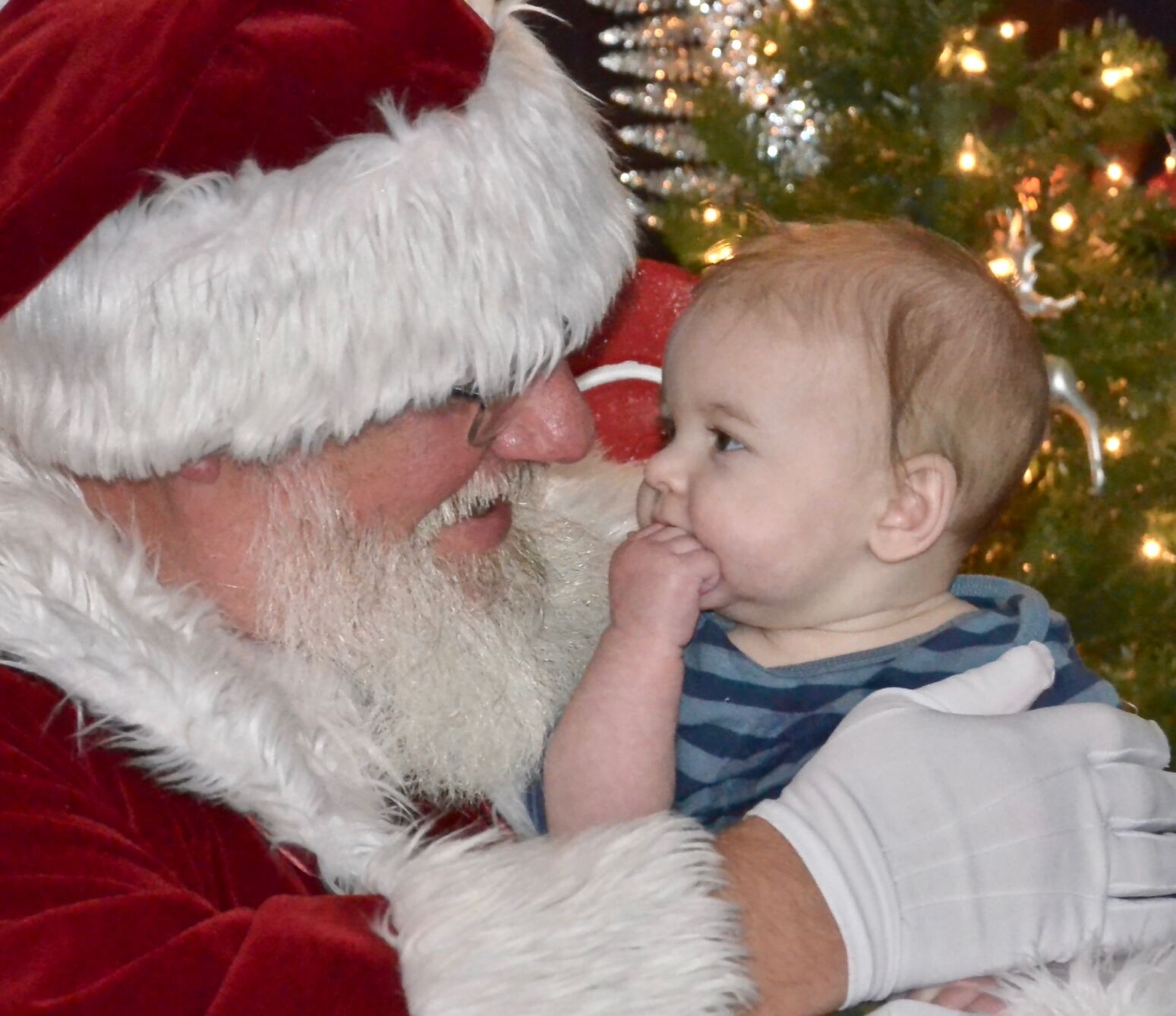 Santa makes three visits in Wagoner County