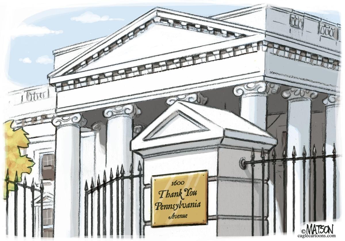 Syndicated Cartoon: New White House Address | Columnists ...
