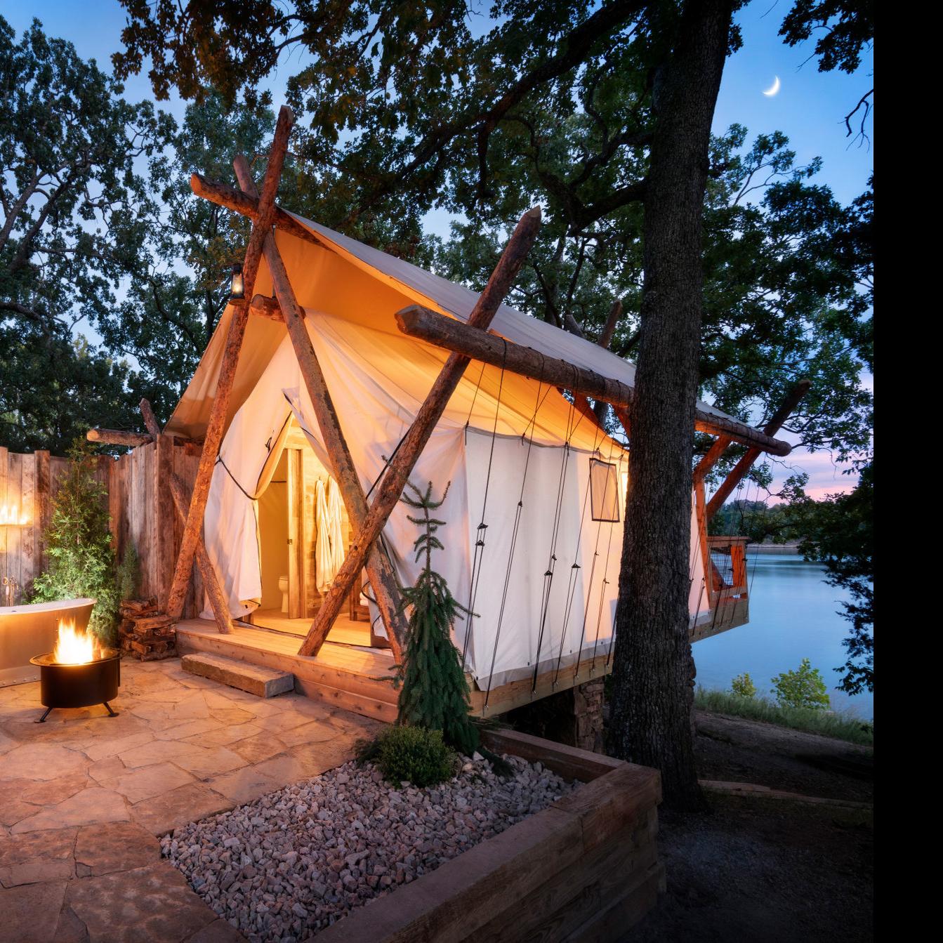 Ginnie Graham Glamping Is The Best Way To Experience The Great Outdoors Entertainment Tulsaworld Com