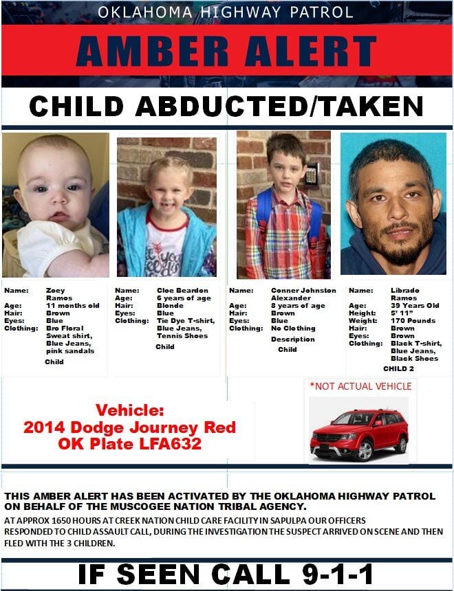 Update: Amber Alert Canceled; Three Children Found Safely After ...