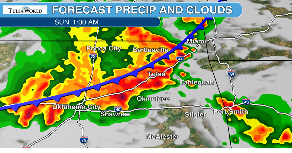 Severe Storms Expected In Northeast Oklahoma Saturday Night 1732