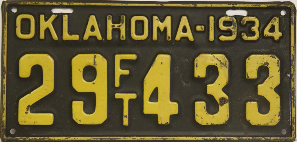 Photo gallery See Oklahoma's license plates from early 1900s through