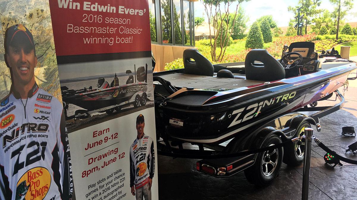 The Outdoors: Evers' 2016 Bassmaster Classic boat up for grabs at Durant  Casino