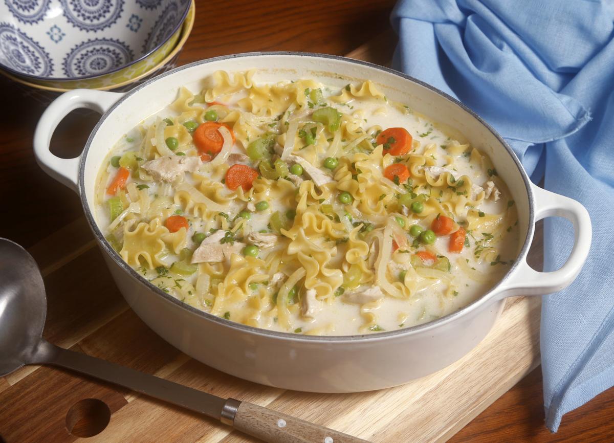 Creamy Chicken Noodle Soup