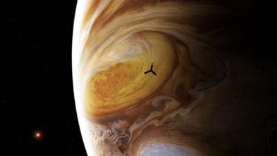 Monster Storm On Jupiter Is 200 Miles Deep Local Tulsaworld Com