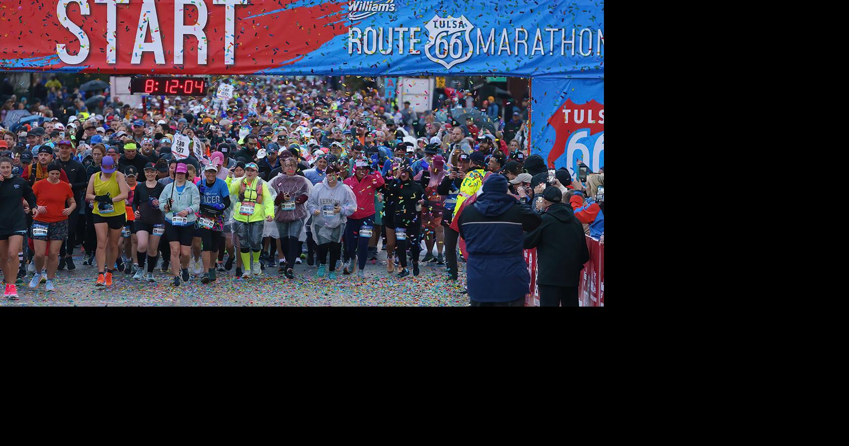 Details on 2024 Williams Route 66 Marathon events in Tulsa
