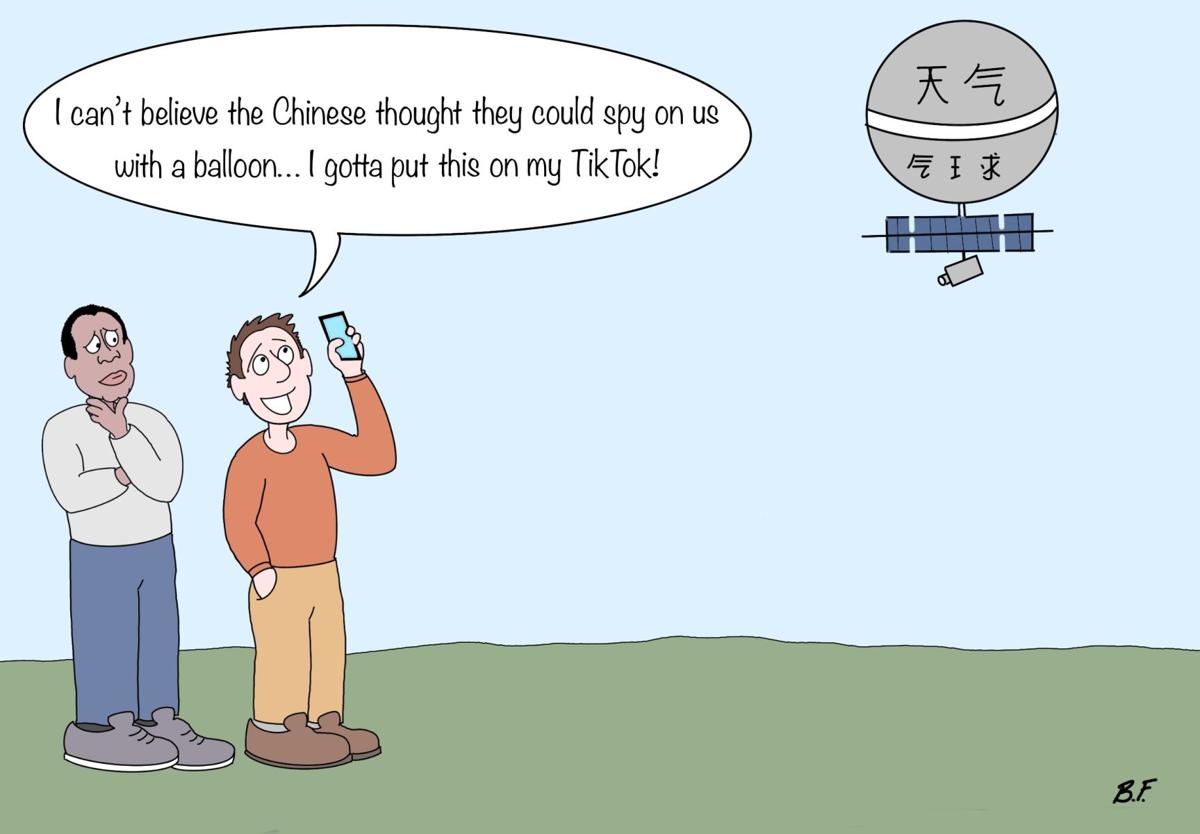 Cartoon: Chinese Balloon