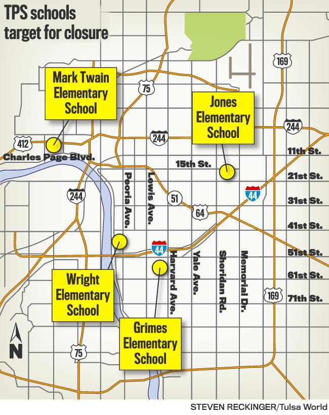 Update Tulsa Public Schools Plans To Recommend Closing Four Elementary