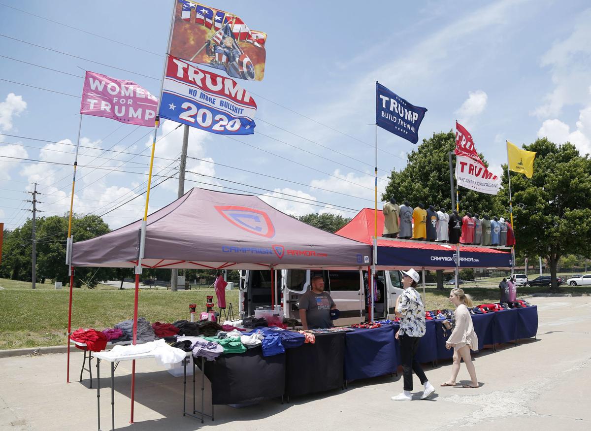 For T Shirt Seller Michael Goodart Upcoming Trump Rally In Tulsa Was An Easy Choice Local News Tulsaworld Com