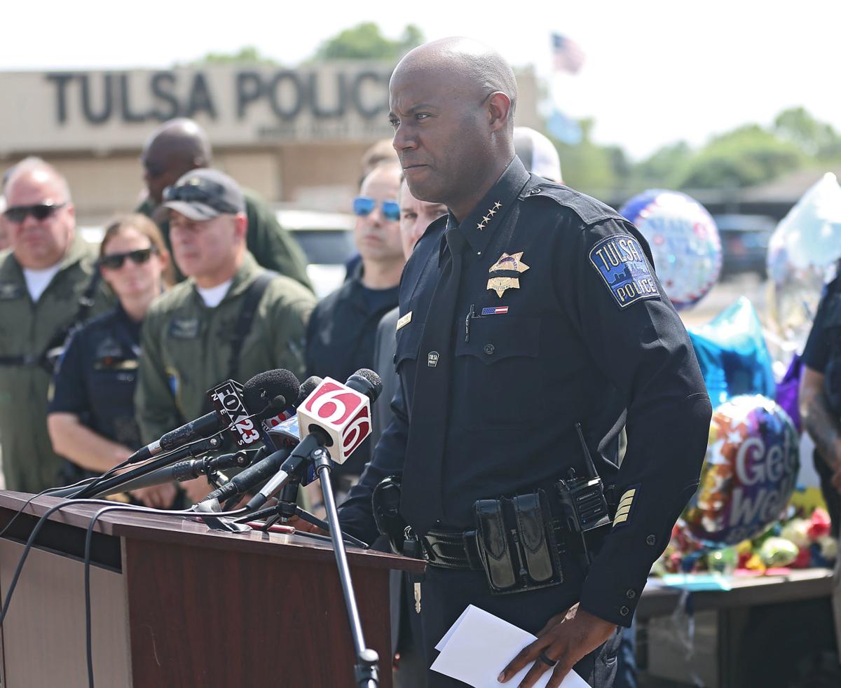 One Of Two Tulsa Police Officers Shot In Monday Traffic Stop Has