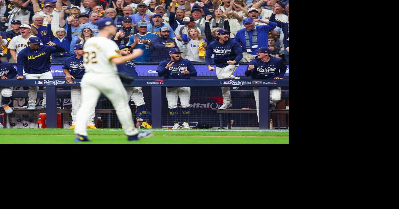Brewers survive harrowing 9th to edge out Rays in World Series opener
