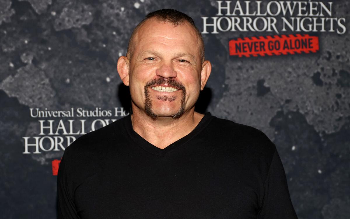 Chuck Liddell attends the " Halloween Horror Nights" Opening Night at Universal Studios Hollywood on Sept. 9, 2021 in Universal City, California.