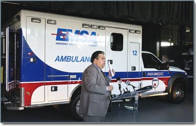 EMSA Introduces New Ambulances