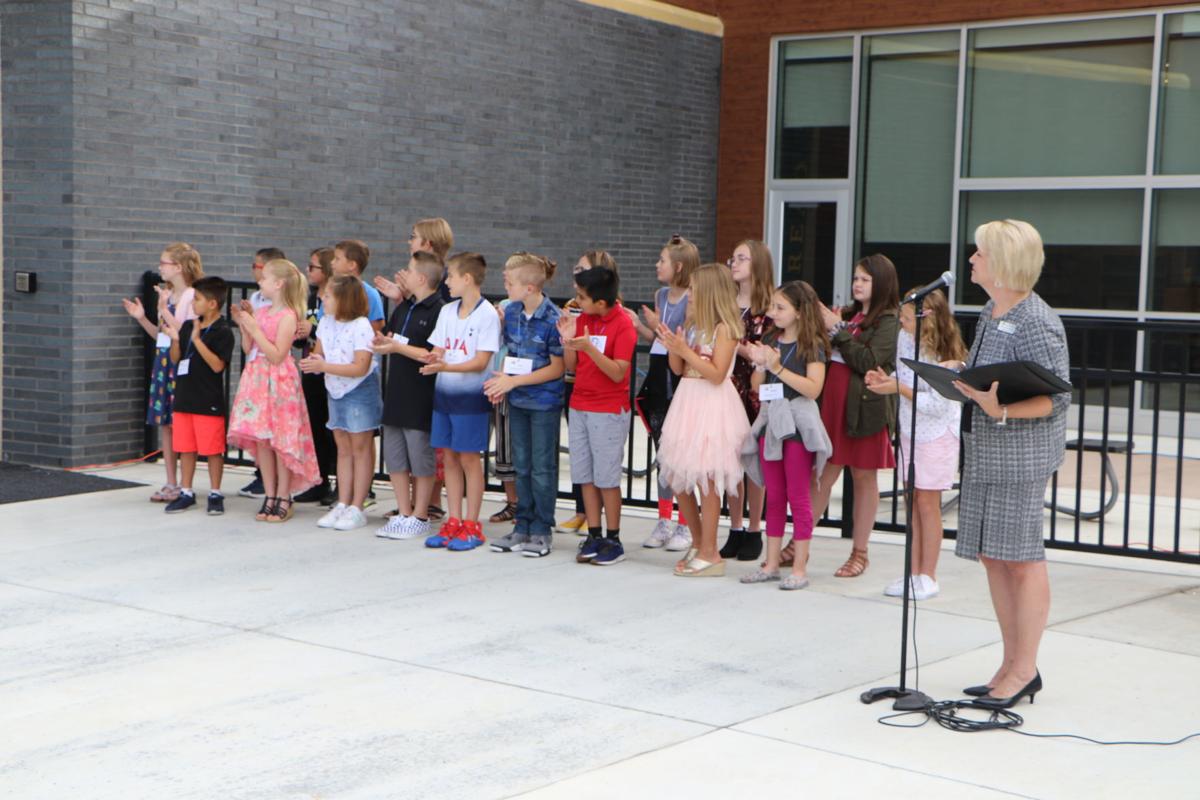 Gallery Images of Morrow Elementary's open house, ribbon cutting