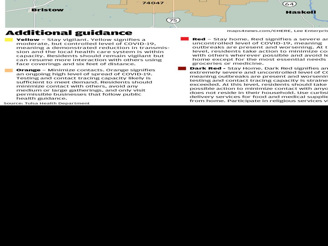 Zip Code Map Tulsa Tulsa County Zip Codes Shifting Predominantly From Red To Orange As  Covid-19 Spread Declines | Local News | Tulsaworld.com