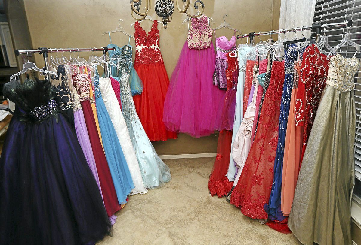 used evening gowns near me