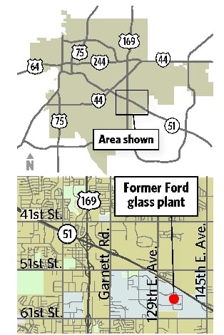 Ford buys back tulsa glass plant #4