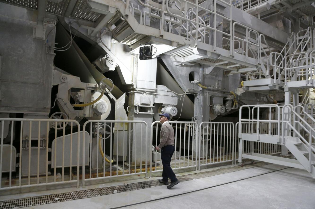 Photos Take a look inside the Sofidel paper manufacturing plant in Inola