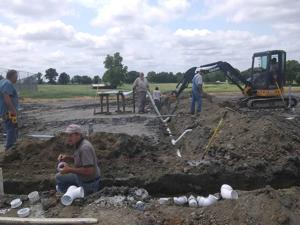 Missions group building new chapel at Boley prison