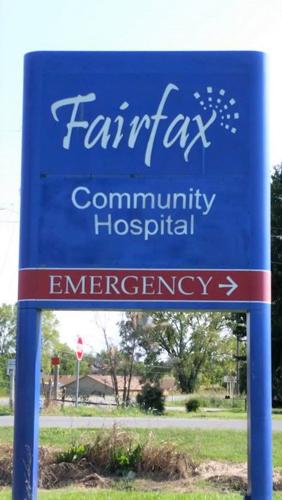 Fairfax Community Hospital Sign